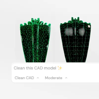 CAD cleaner background