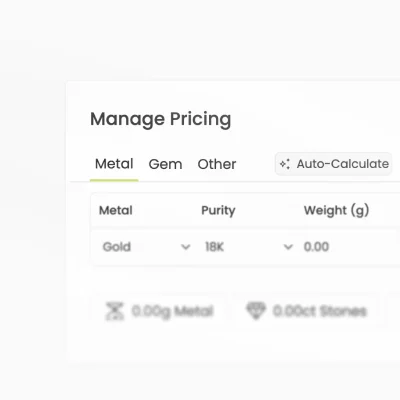Bill of materials editor background